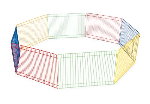 Prevue Pet Products Multi-Color Small Pet Playpen 40090,13-Inch (Amazon / Amazon)