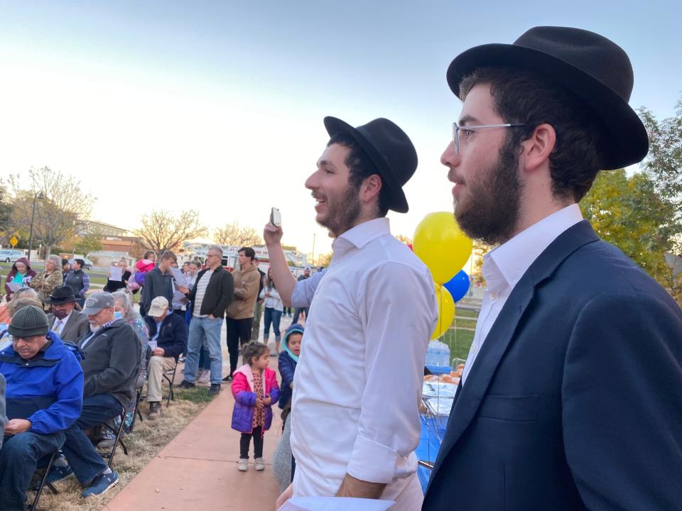 The 4th annual Menorah Lighting celebration brings locals and visitors together with the St. George Jewish community.