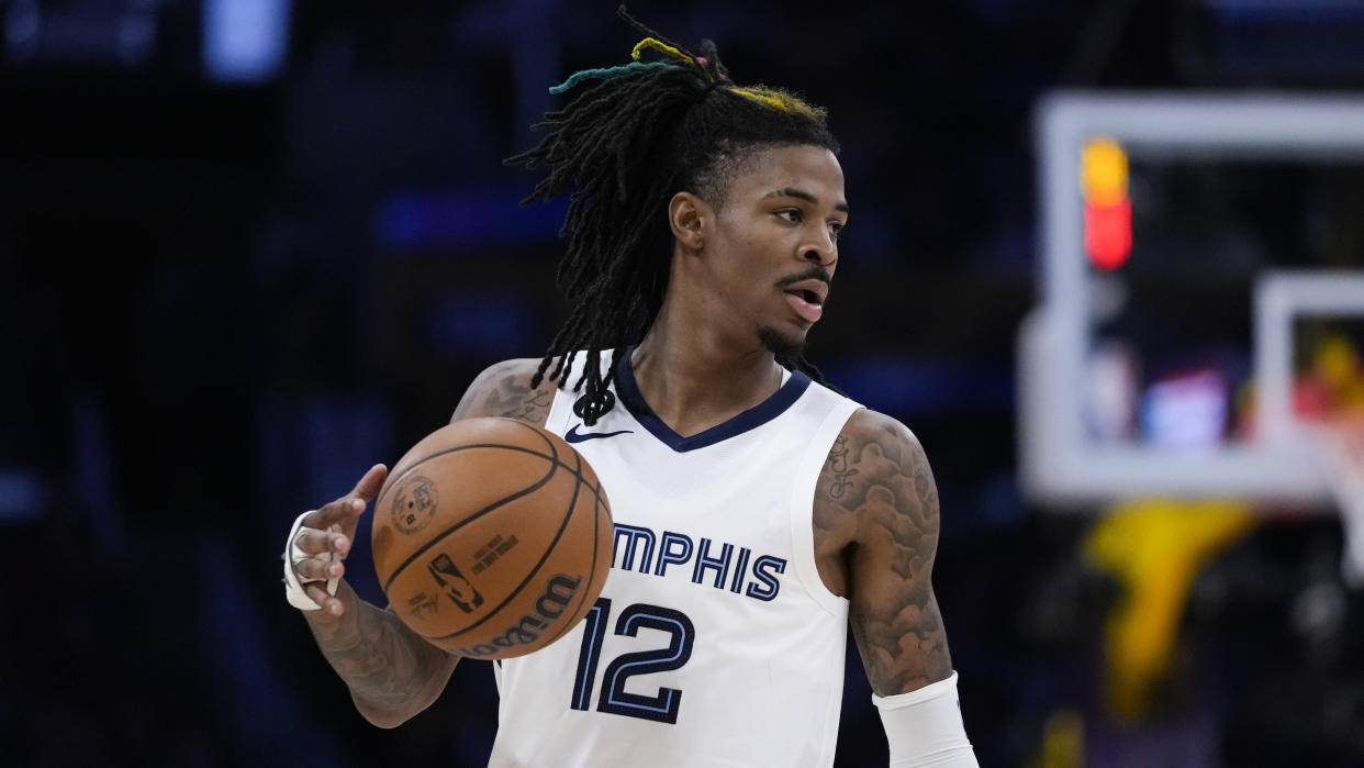 Memphis Grizzlies star Ja Morant could face disciplinary action for his latest incident. (AP Photo/Jae C. Hong)