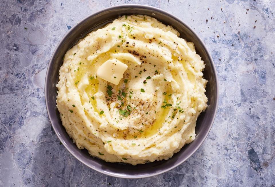 Microwave Mashed Potatoes