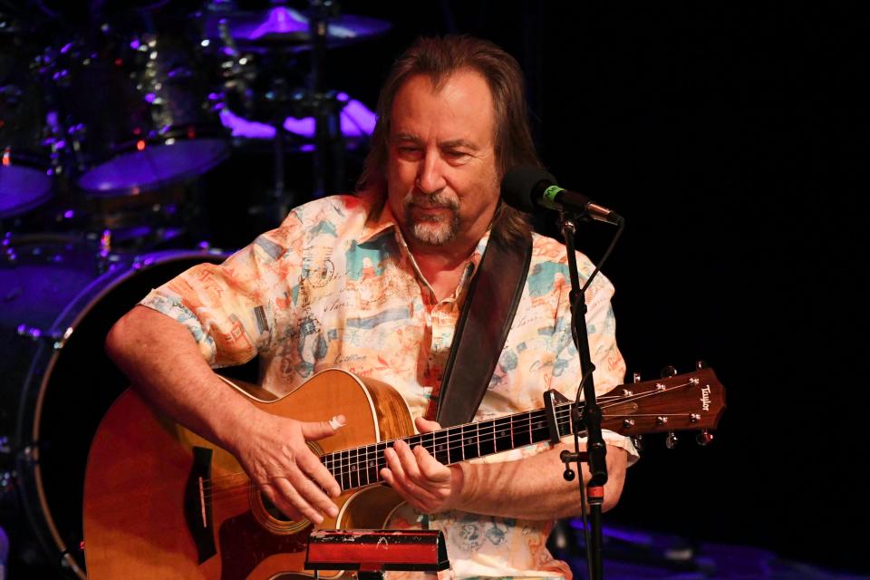 Shown Feb. 11, 2017, in Fort Lauderdale, Fla., former Buffalo Springfield, Poco and Loggins & Messina singer-songwriter Jim Messina performs March 30, 2023, at The Acorn in Three Oaks.