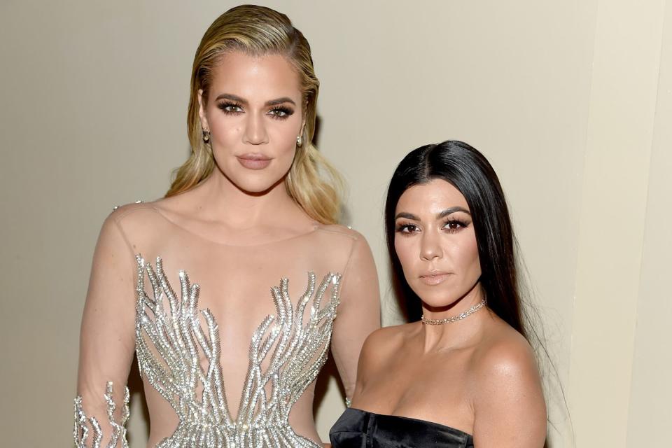 Clint Spaulding/WWD/Penske Media via Getty Images Khloe and Kourtney Kardashian