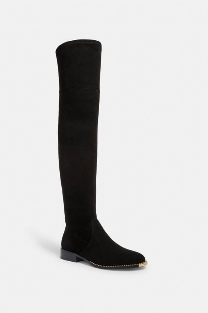 coach boat, over the knee boot, coach boot on sale