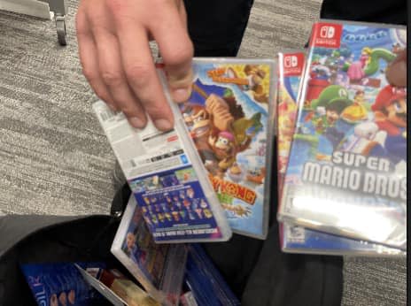 Officers recovered video games that were stolen from a Target store on May 9 (Antioch Police Department).