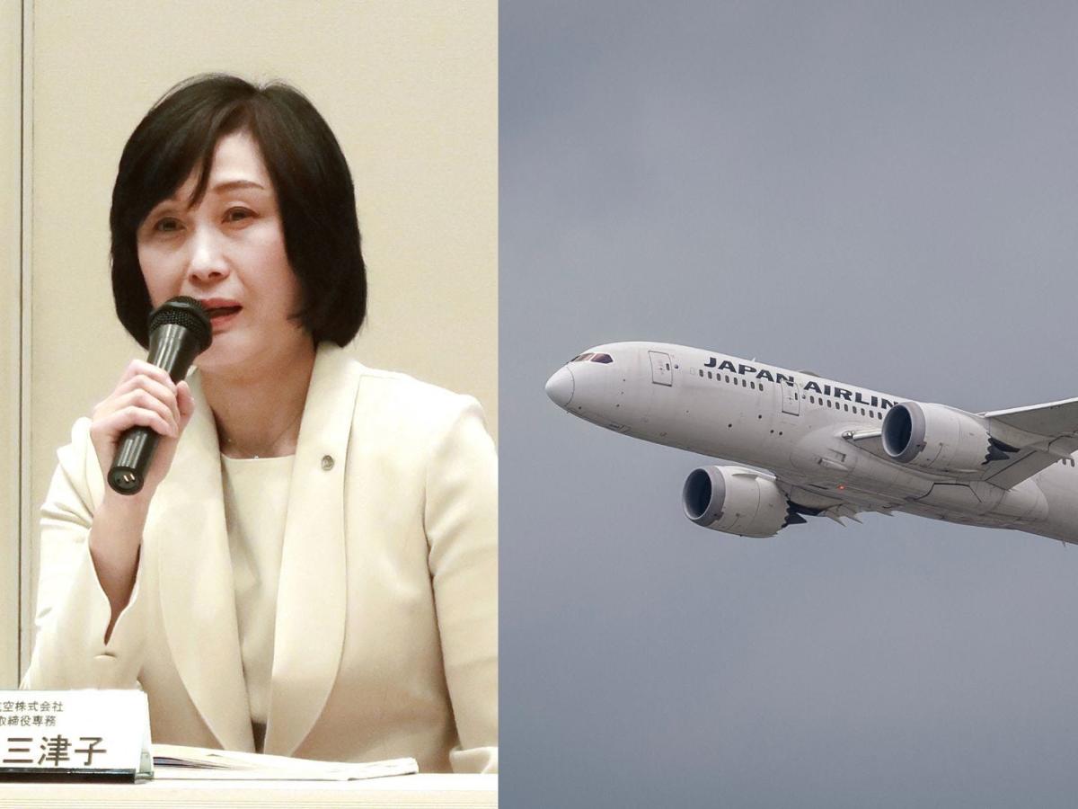 Japan Airlines' First Woman President Was Former Cabin Crew - Bloomberg