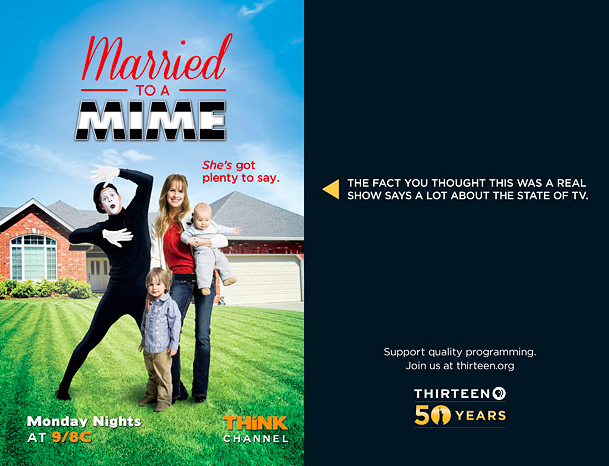 PBS Mocks Reality TV With Fake Shows 'Knitting Wars,' 'Married to a Mime'