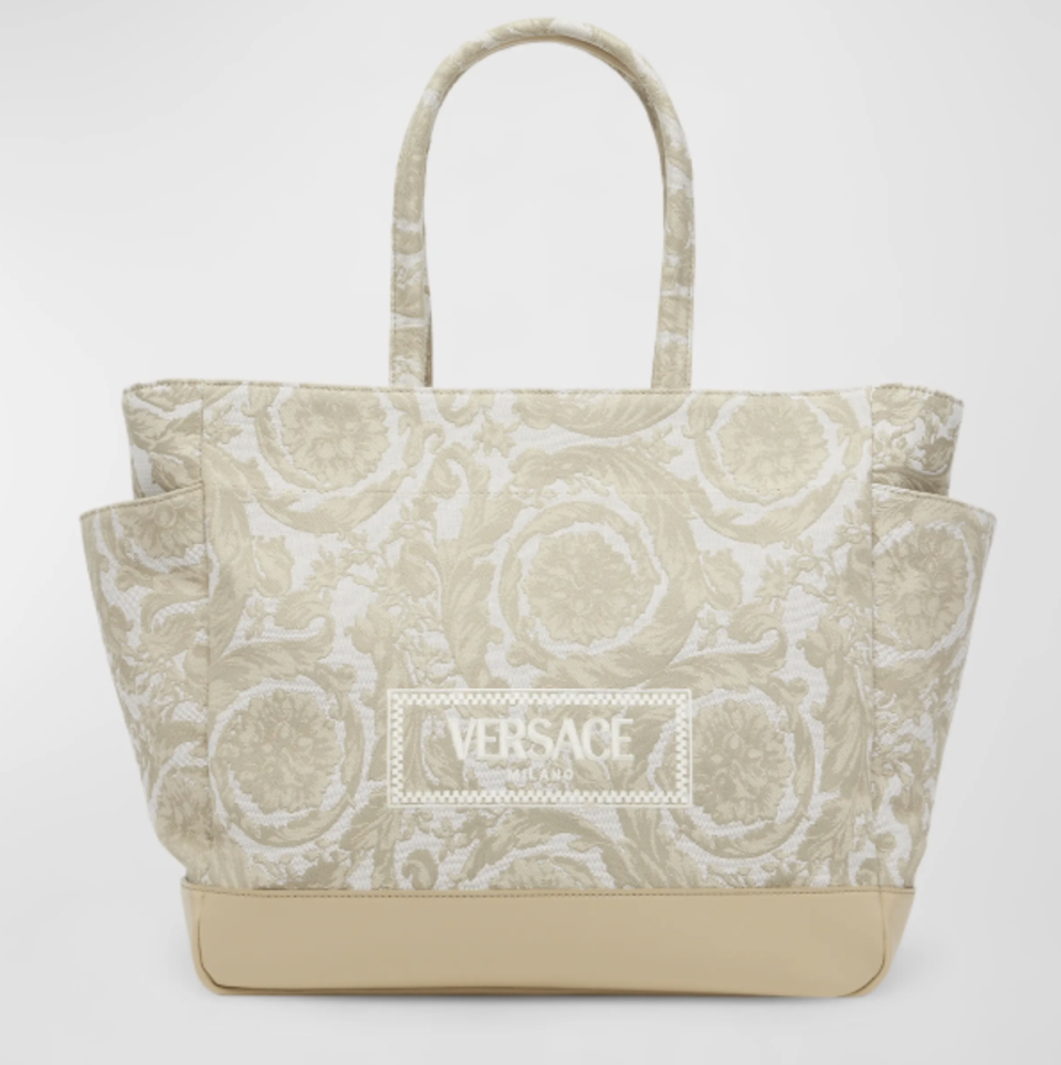 <p><a href="https://go.redirectingat.com?id=74968X1596630&url=https%3A%2F%2Fwww.neimanmarcus.com%2Fp%2Fversace-barocco-jacquard-diaper-tote-bag-prod267600190&sref=https%3A%2F%2Fwww.harpersbazaar.com%2Ffashion%2Fg35322578%2Fbest-designer-diaper-bags%2F" rel="nofollow noopener" target="_blank" data-ylk="slk:Shop Now;elm:context_link;itc:0;sec:content-canvas" class="link ">Shop Now</a></p><p>Versace Barocco Jacquard Diaper Tote Bag</p><p>neimanmarcus.com</p><p>$1775.00</p><span class="copyright">neimanmarcus.com</span>