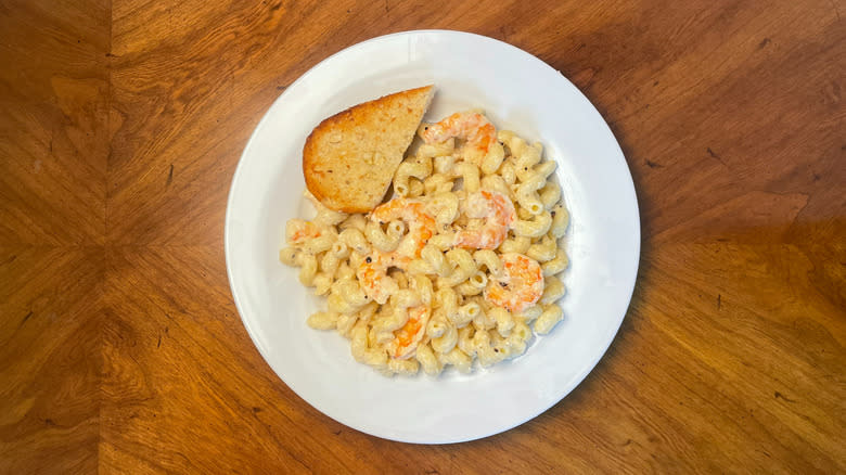 Home Chef's Creamy Mustard Shrimp Cavatappi