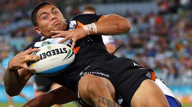 Delouise Hoeter made a fine debut for Wests Tigers. Pic: Getty