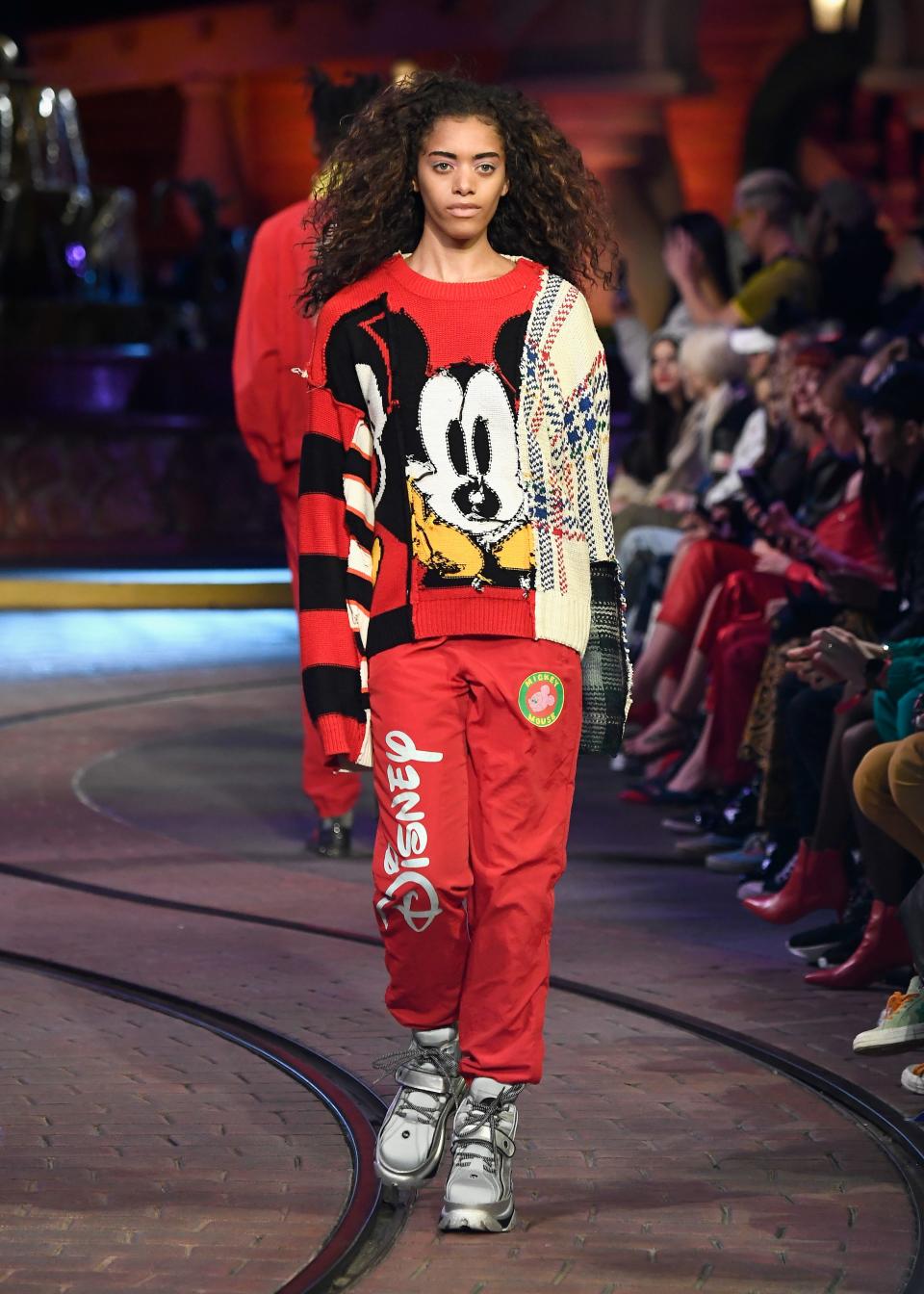 ANAHEIM, CA - MARCH 07:  Disney kicks off "Mickey the True Original" campaign in celebration of Mickey's 90th anniversary with a fashion show featuring a Mickey-inspired collection by Opening Ceremony at Disneyland on March 7, 2018 in Anaheim, California.  (Photo by Frazer Harrison/Getty Images for Disney)