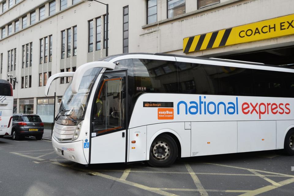 National Express serves all major UK towns, cities and universities, as well as many of the main airports, direct to the terminal door (John Stillwell/PA Archive)