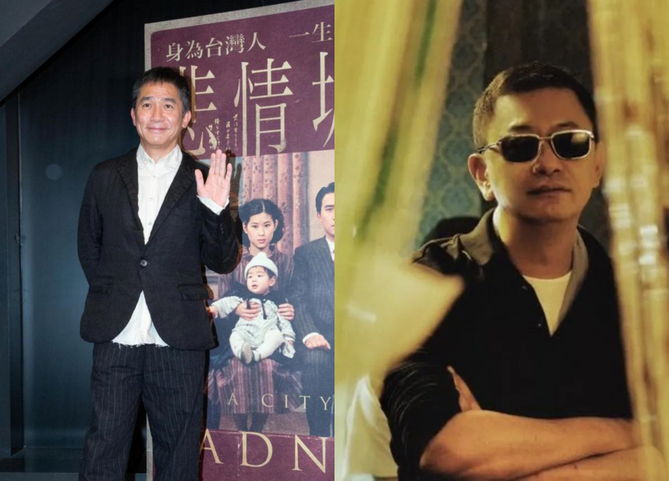 王家衛（右）與梁朝偉（左）合作多達8部電影，多次讓梁朝偉在香港影壇稱帝，且直到2018年才結束雙方經紀上的合作。（合成照片，左為本刊資料照、右為東京影展提供）