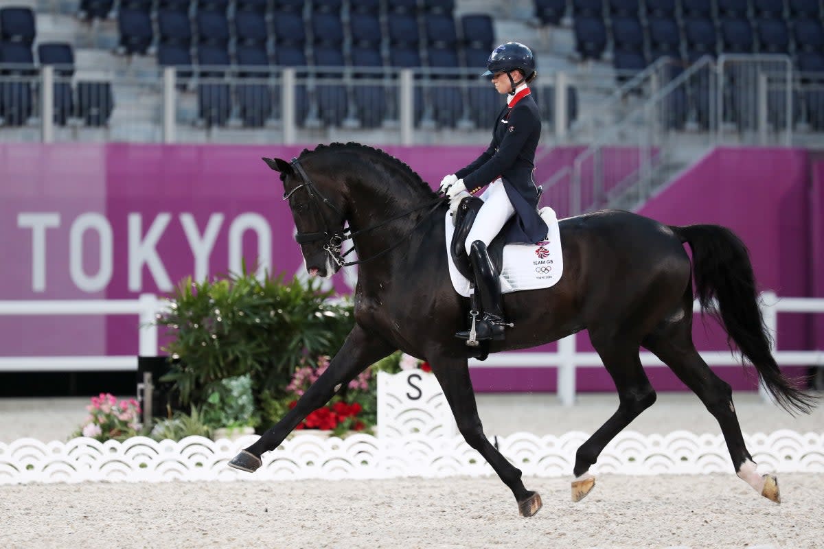 British dressage rider Charlotte Fry (PA Media)