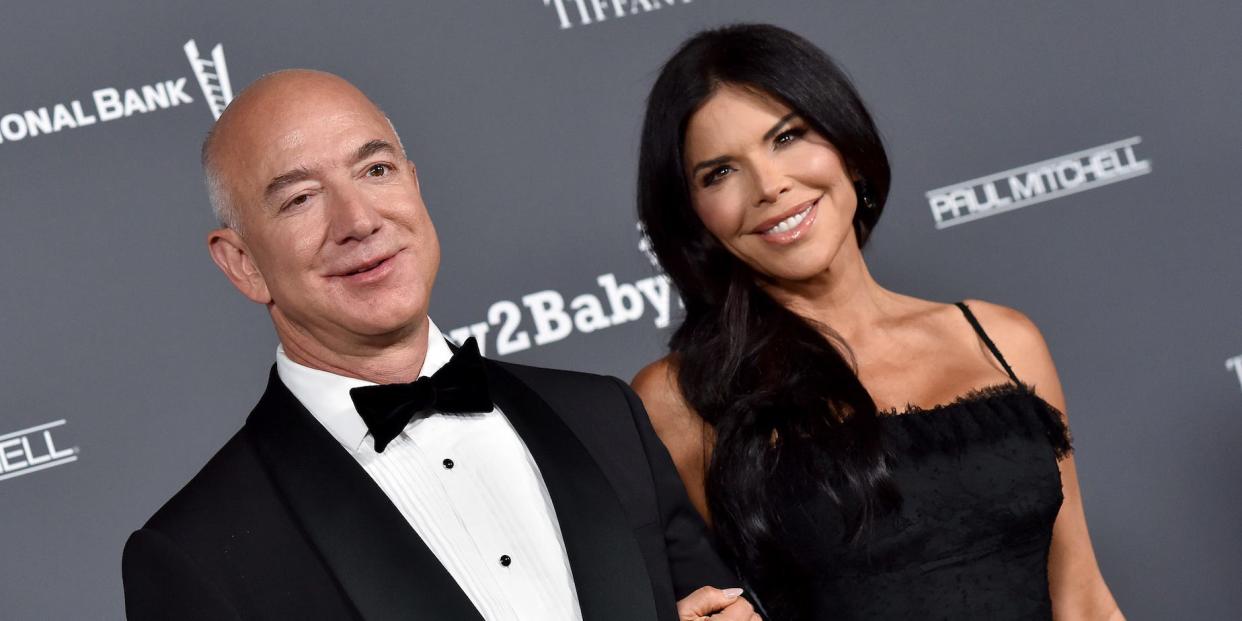 jeff bezos lauren sanchez