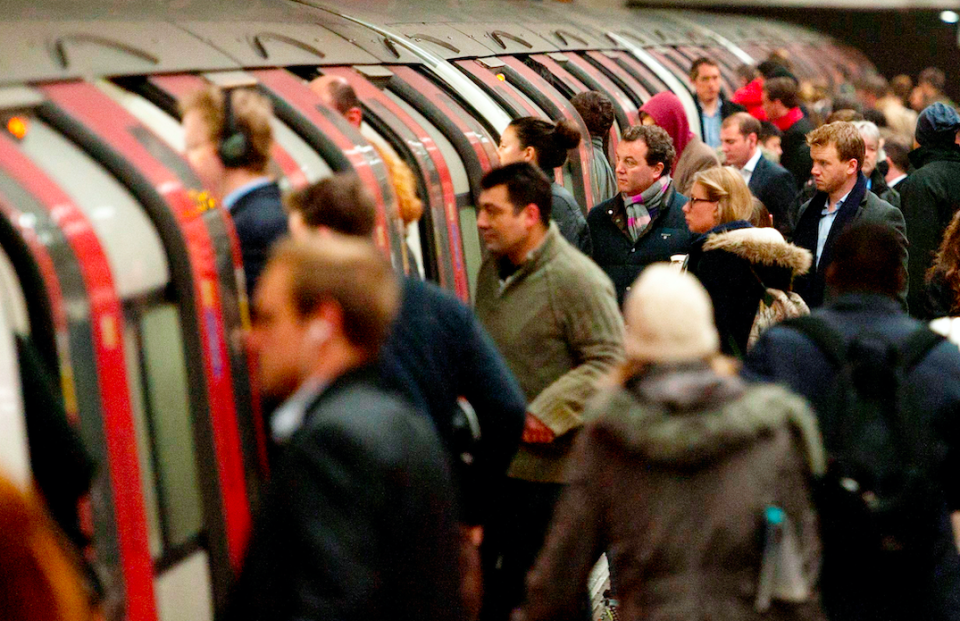 The stations with the most exposure to pollution were revealed as Oxford Circus, Waterloo and London Bridge (SWNS)