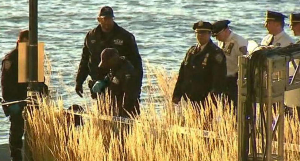 The sisters’ bodies were pulled from the Hudson on Wednesday. Source: WABC