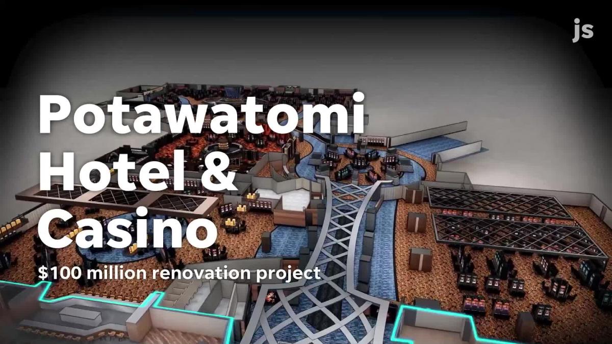 Potawatomi unveils plans for $100 million renovation to casino's third floor