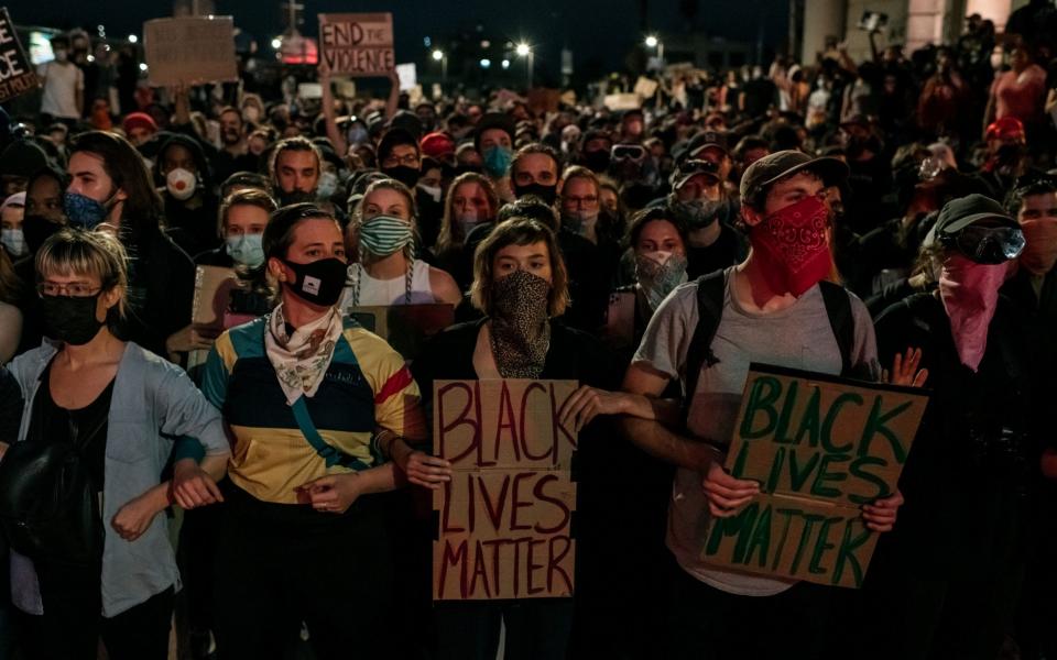 Protests have ripped through US cities since George Floyd's death - GETTY IMAGES