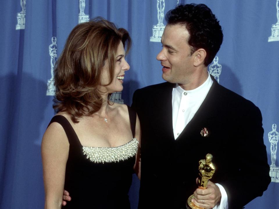 Rita Wilson Tom Hanks oscars 1995