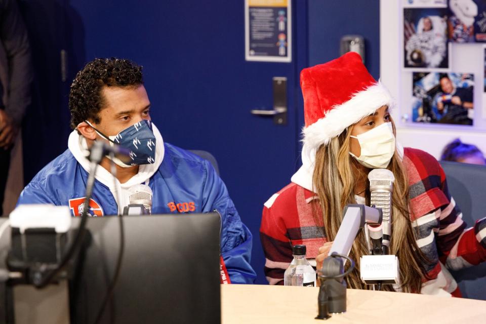 Ciara and Husband Russell Wilson Visit Hospital for the Holidays