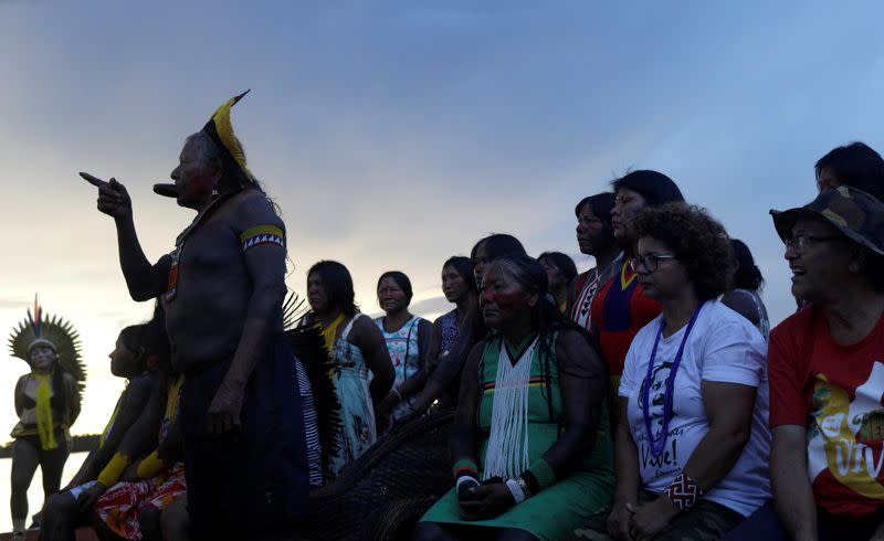 Amazon tribes gather to plan resistance to Brazil government in Xingu Indigenous Park