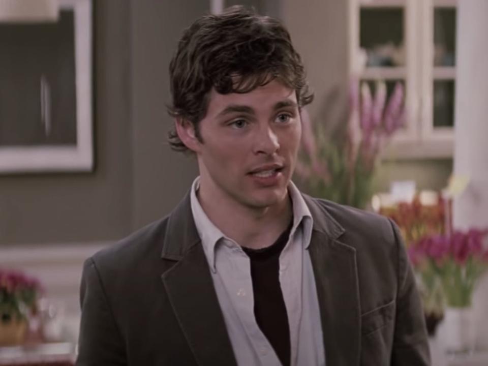 James Marsden in "27 Dresses."