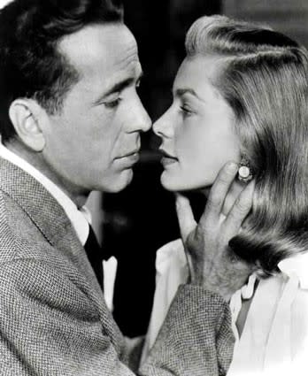 7. Humphrey Bogart and Lauren Bacall