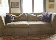 <body> <p>This baggy and forlorn sofa had seen one too many movie nights. But all it needed was <a rel="nofollow noopener" href=" http://www.bobvila.com/slideshow/new-start-21-ways-to-refresh-your-home-for-2016-49700?bv=yahoo" target="_blank" data-ylk="slk:a little TLC;elm:context_link;itc:0;sec:content-canvas" class="link ">a little TLC</a> to make it chic and comfortable again.</p> <p><strong>Related: <a rel="nofollow noopener" href=" http://www.bobvila.com/slideshow/9-worth-every-penny-upgrades-for-the-hardworking-parts-of-your-home-49744?bv=yahoo" target="_blank" data-ylk="slk:9 Worth-Every-Penny Upgrades for the Hardworking Parts of Your Home;elm:context_link;itc:0;sec:content-canvas" class="link ">9 Worth-Every-Penny Upgrades for the Hardworking Parts of Your Home</a> </strong> </p> </body>