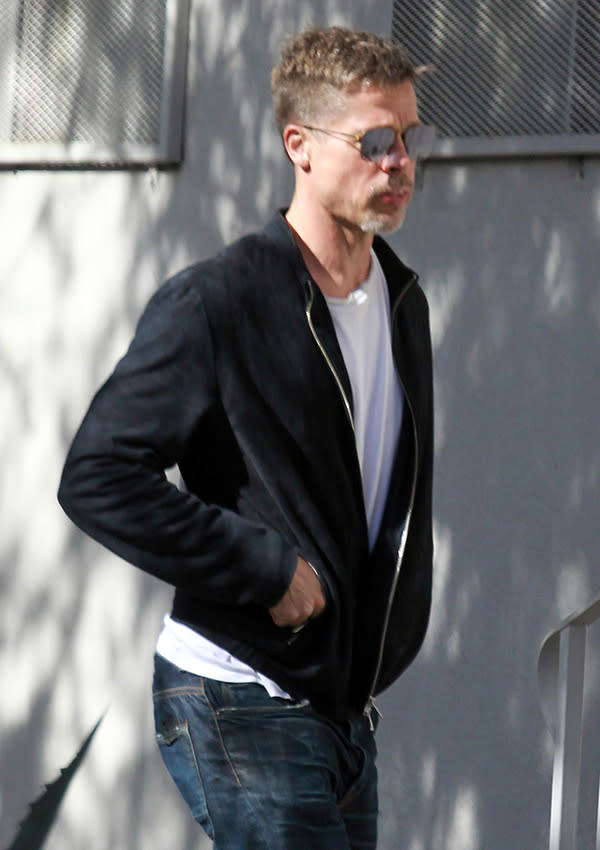 Fotos: Brad Pitt y Sienna Miller