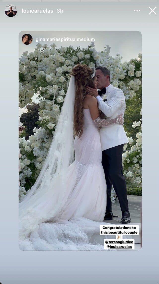 Teresa Giudice Gets Married To Luis Ruelas in Glamorous Wedding Ceremony