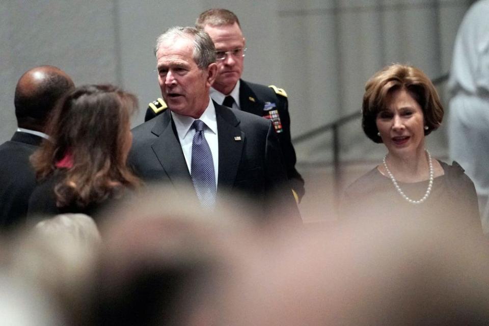 George W. Bush and Laura Bush