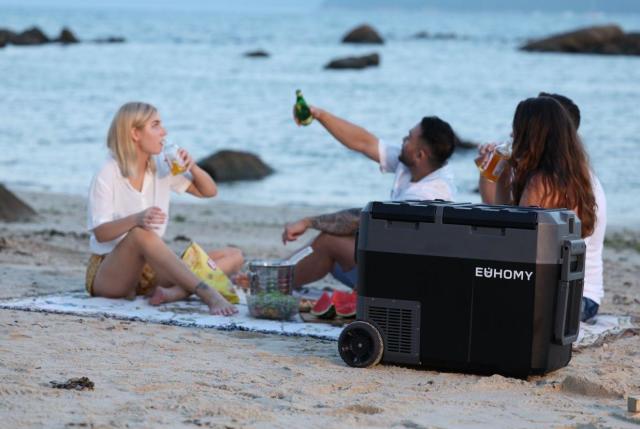 Euhomy Revolutionary Innovation: Portable Electric Cooler with a fully