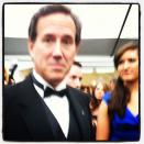 Former presidential candidate Rick Santorum enters Yahoo/ABC party. <a href="http://web.stagram.com/feed/#WHCD" rel="nofollow noopener" target="_blank" data-ylk="slk:#WHCD;elm:context_link;itc:0;sec:content-canvas" class="link ">#WHCD</a>