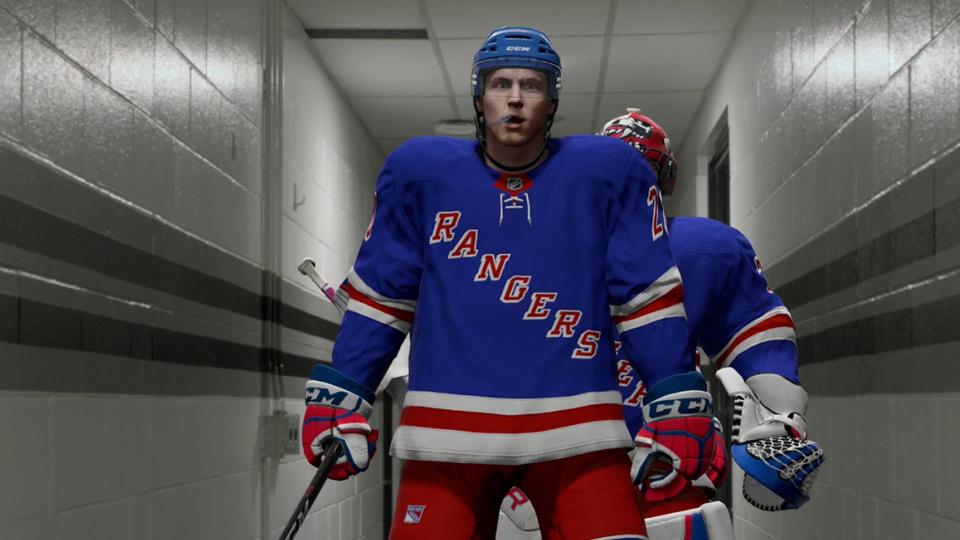 Screenshots of NHL 21 for the PlayStation 4 and Xbox One.