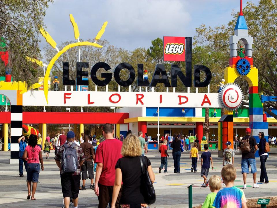 Legoland Florida has two theme parks, a water park, and three themed hotels (LEGO Land Florida)
