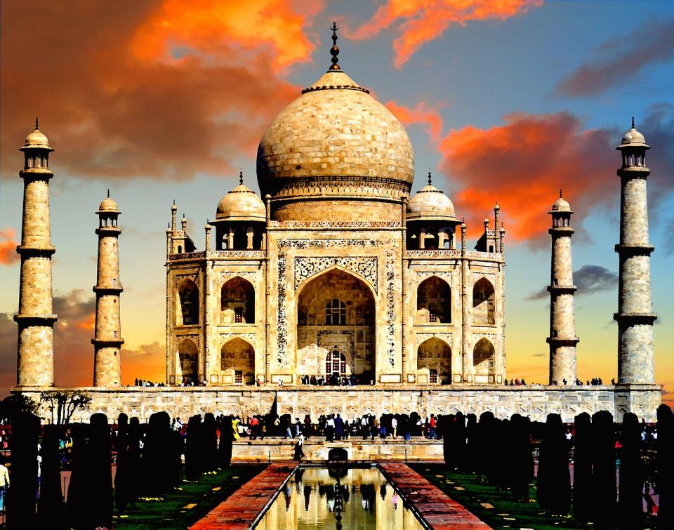 Est inspiré du Taj Mahal en Inde