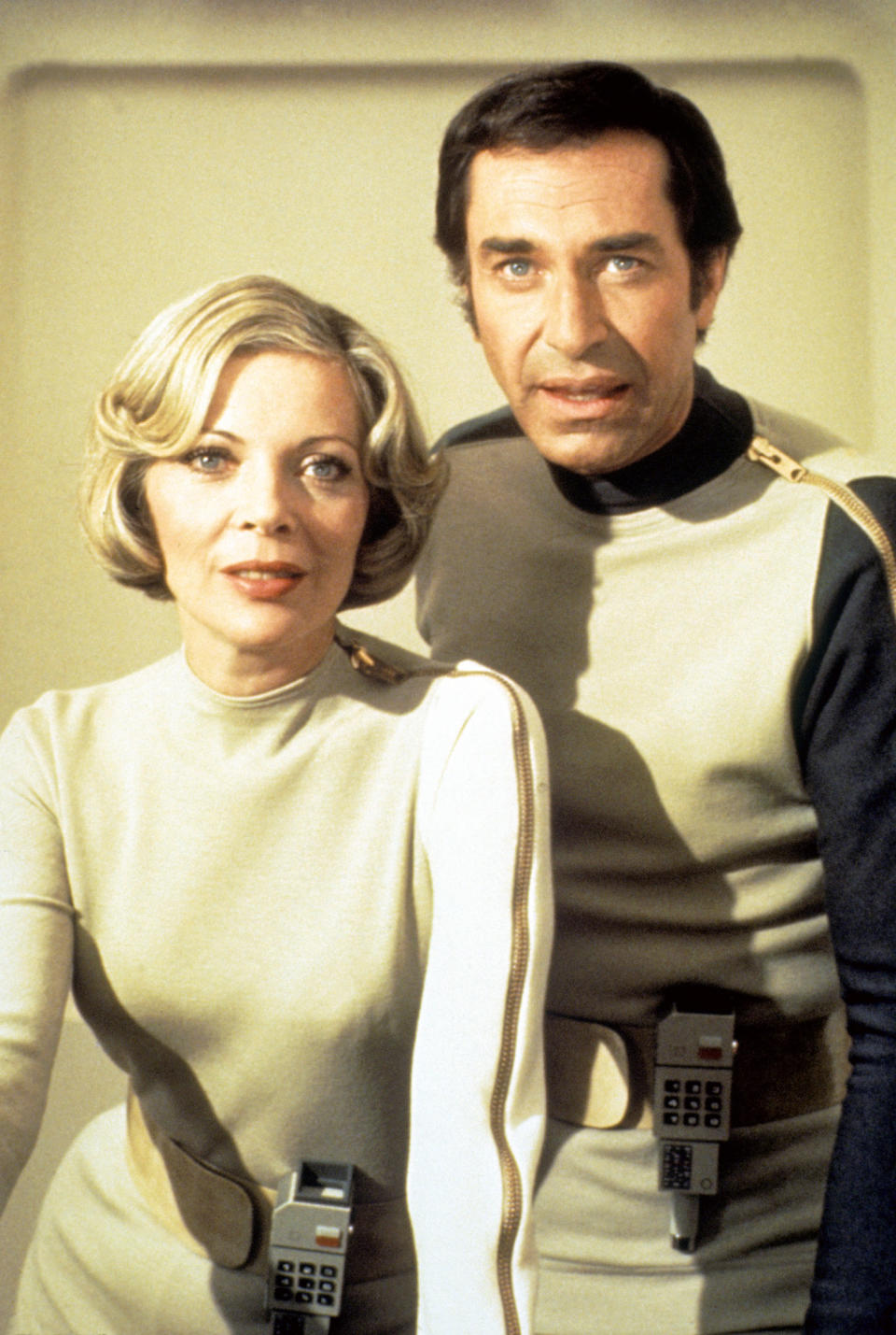 Barbara Bain and Martin Landau in 'Space: 1999'