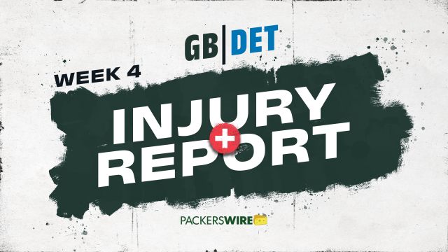 Thursday Week 2 NFL Injury Report has initial status for Monday night