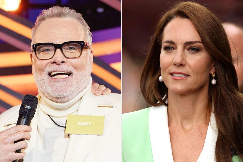 <p>Sofi Adam/Shutterstock; Clive Brunskill/Getty</p> Gary Goldsmith at the launch of "Celebrity Big Brother," March 4; Kate Middleton at Wimbledon in July 2023.