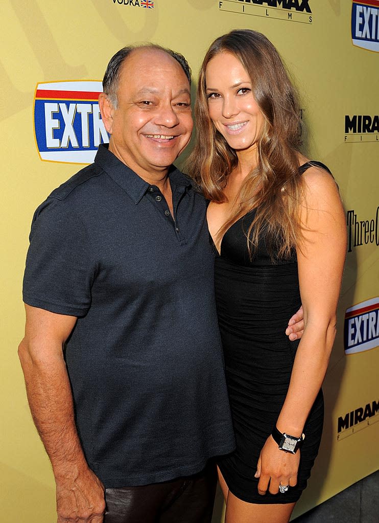 Extract LA Premiere 2009 Cheech Marin Natasha Rubin