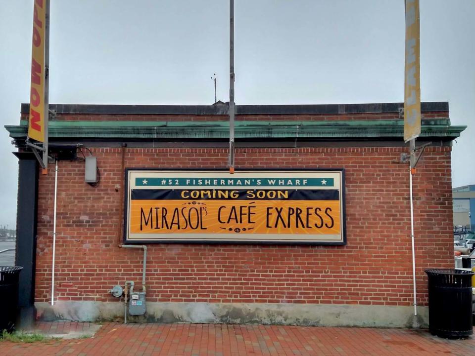 Mirasol's Cafe to open at Fisherman's Wharf.