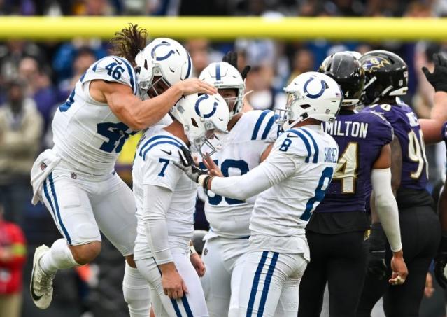 NFL: Indianapolis Colts defeat Baltimore Ravens in overtime