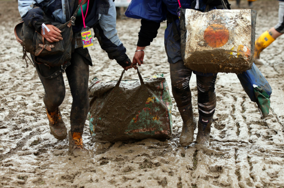 This could be the last festival for that bag for life. (PA)