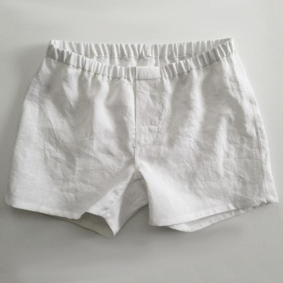 100 Percent Linen Boxer Shorts
