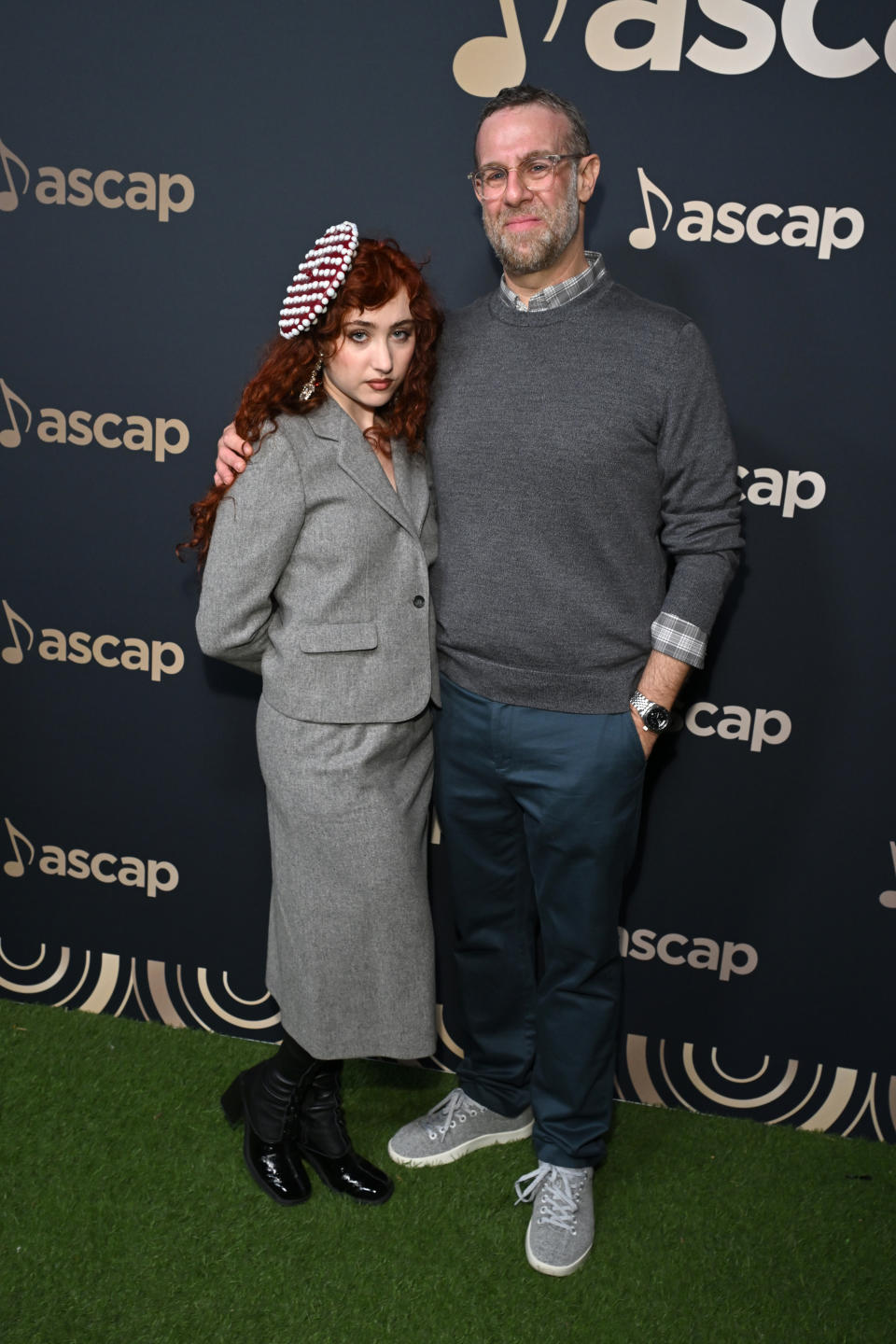 Chappell Roan attends ASCAP Celebrates Pop Music Awards 2024 Winners in Los Angeles in a pair of combat boots