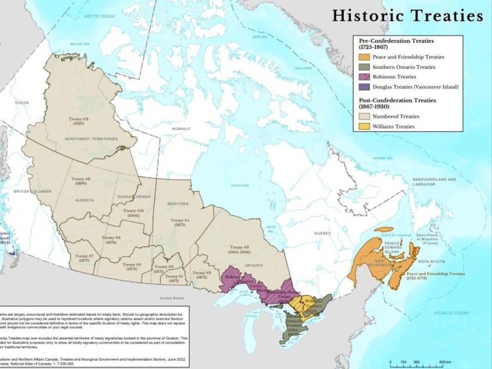 A court case that has been sent back to provincial court in Saskatchewan concerns the portability of First Nations Treaty hunting rights from other parts of Canada. (Indigenous Services Canada - image credit)