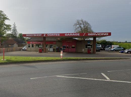 The Northern Echo: The former Coates Garage in Scorton