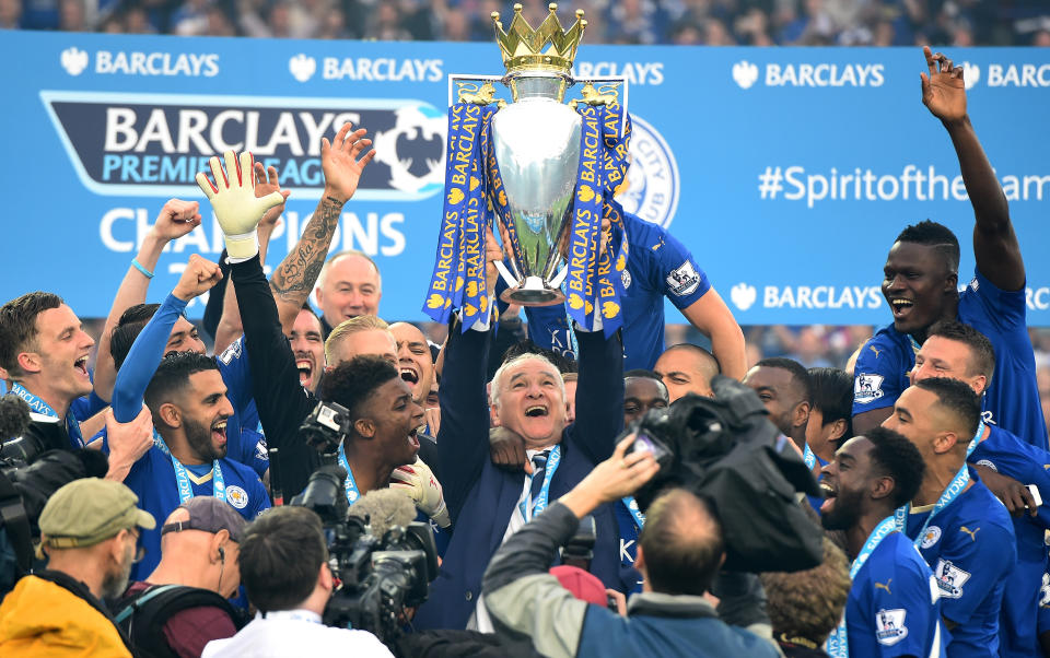 Leicester City became unlikely Premier League champions in 2016 (Getty)