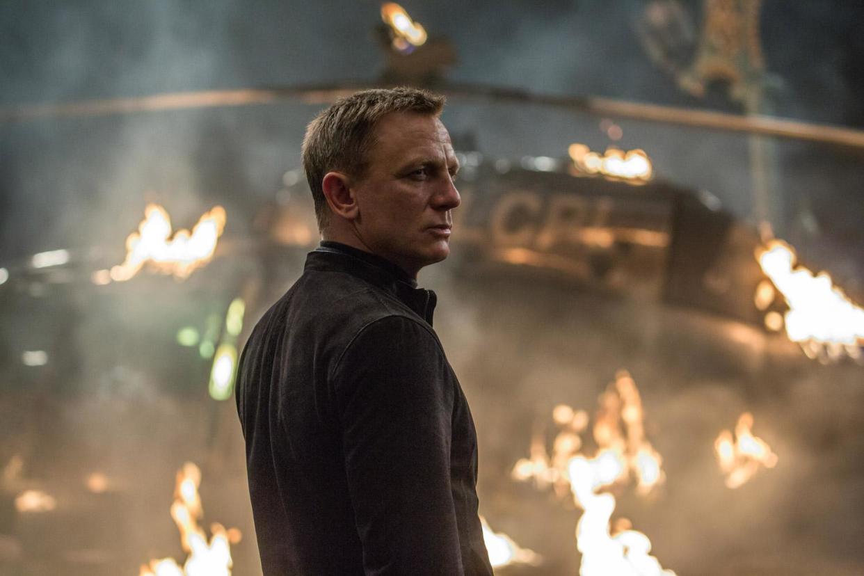 Daniel Craig as James Bond in Spectre