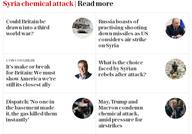 Syria chemical attack | Read more